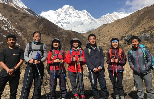 Female Trekking Guide in Nepal