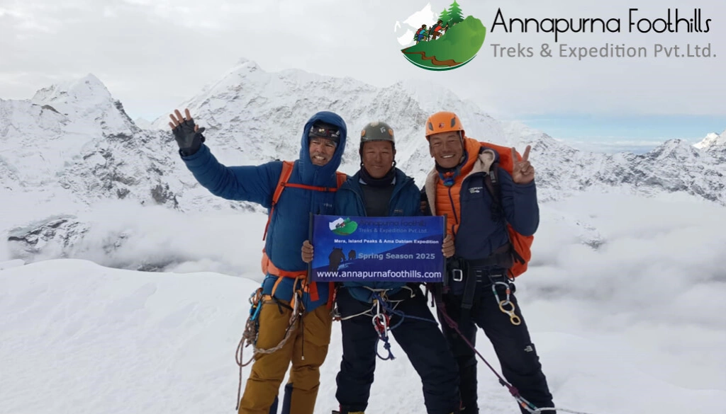 Ama Dablam Expedition with Mera
