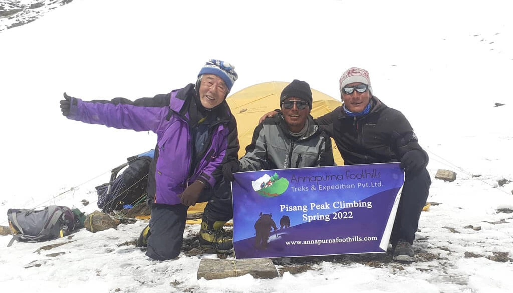 Pisang Peak Climbing