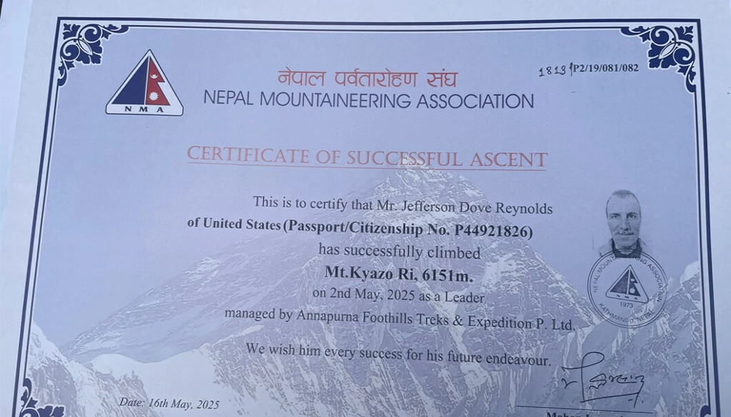 Kyajo Ri Expedition