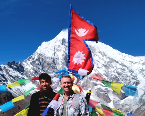  At The Top Of Kyanjin Ri