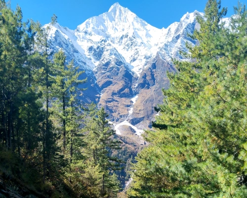 Alluring View Enroute To Chame