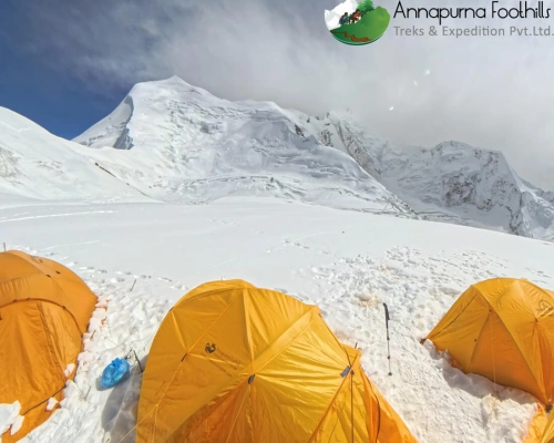 Camp Two Is Fully Set Up