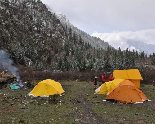 Campsite Near Phoksundo Lake
