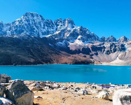Crystal Clear Glaicial Gokyo Lake