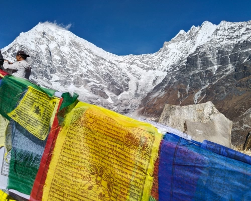 Dominating Langtang Massifs