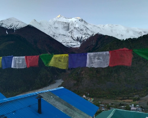 Dusk At Annapurnna Ii