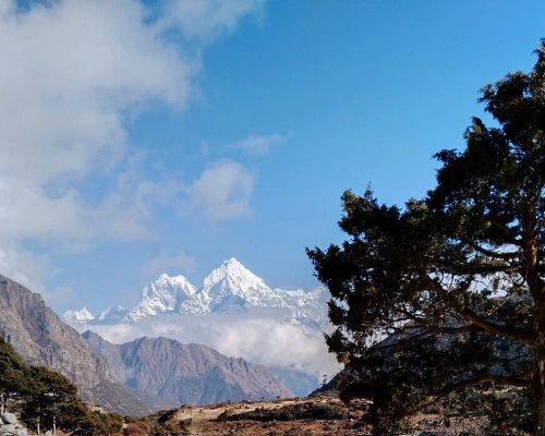 Glimpse Of Thame Scenery