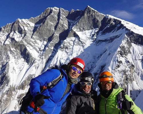 Group Picture With Glorious Background