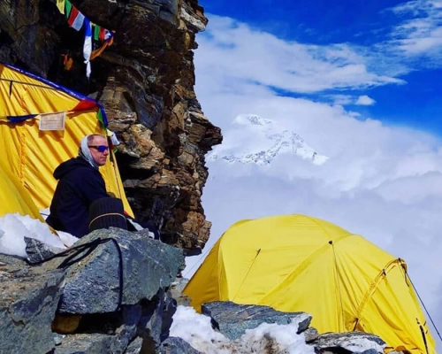 Mera Peak Climbing In High Camp