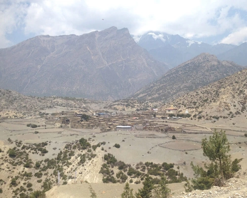 Ngawal From Distance