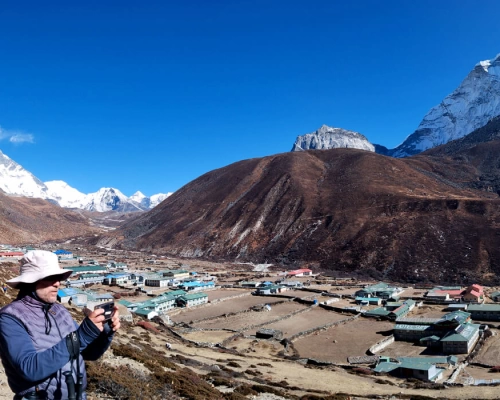 On The Way To Thame Monastery