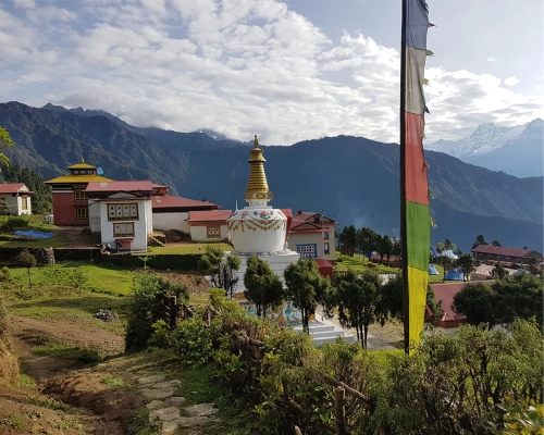 Peaceful Taskindu Monastery