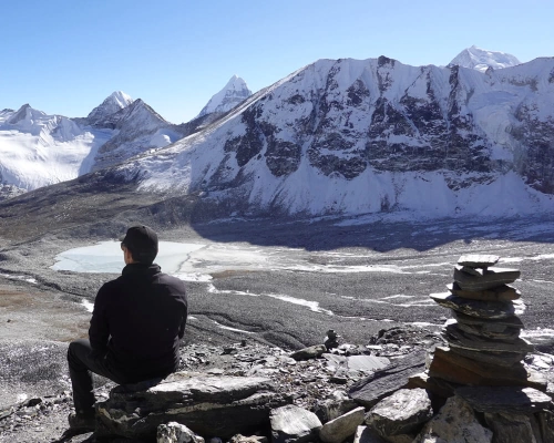 Surrounded By Himalayan Giants