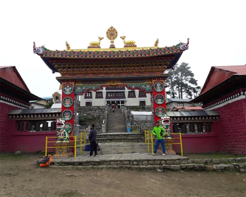 Tengboche Monastery Entrance Gate
