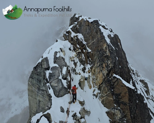 The Ascent From Camp Two To Camp Three Involves 