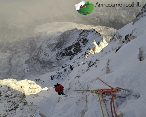 The Descent From Camp Three To Camp Two 