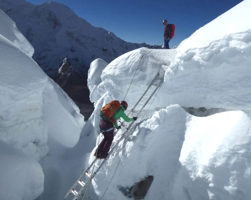 Using Stairs To Climb Rp The Crevasse