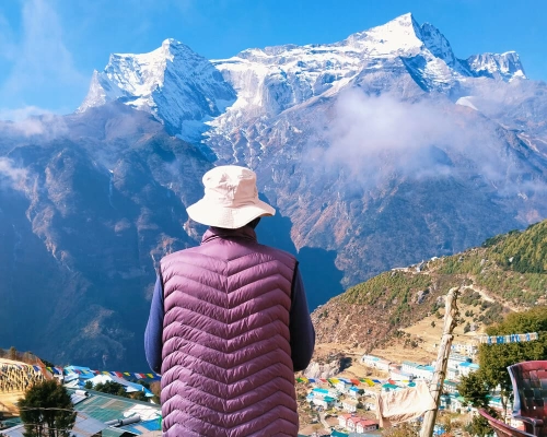 Witnessing Kongde Peak