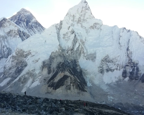 Witnessing Mount Everest And Nuptse
