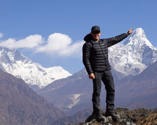 Witty Moment With Mountains