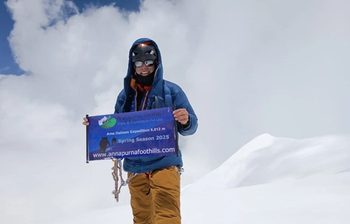 Island Peak and Ama Dablam Climbing Expedition